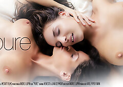 Henessy A & Lana Seymour in a hot lesbian pussy licking scene