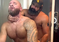 Ginormous Beefy Fur covered Hunk & Mighty Male Chemistry
