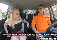 Upskirt learner drive humps instructor