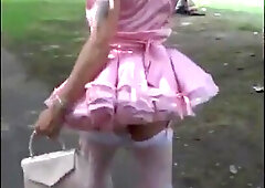 Donna Sissy Bitch Public Walk