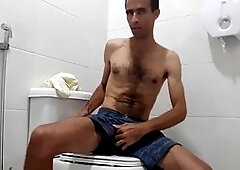 Getting fully exposed and jerking off to climax