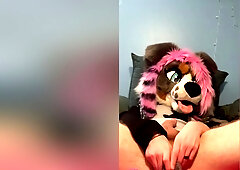 Furry Fucks His Tight Ass Until He