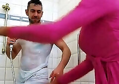 Shemale Porn Video Jessy Dubai & Dante Colle - Get Clean