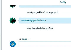 College teen dorm room wank