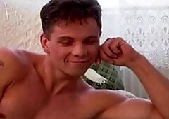 Falcon Studios: Manly Bouncing on the Rod of Carnal Desire