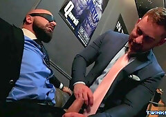 Watch Muscle Sonnie Fetish take a cumshot in mouth while getting pounded