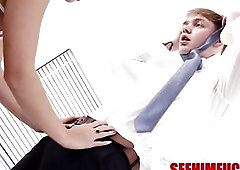 Young Joshua Lewis Gets A Rimjob By Xxlanya Marie After Screwing!