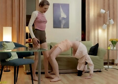 Flexible Lesbian 18 Y.O Teen Gymnastics
