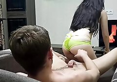 Nice Shag Session With Girlfriend In The Living Room