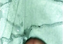 Monsterdick Emy Lee cum on her pants