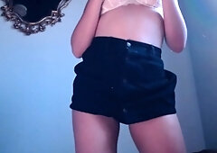 Pale amateur teen brunette Lynn Love