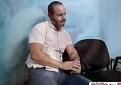 Slutty Vera Bliss is down on her knees for a blowjob