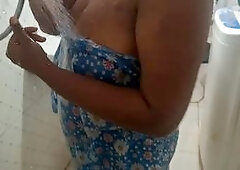 Maid Bathing outdoor and indoor