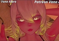 Ravaging your Futa girlfriend on the beach