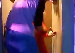 Harmony Rose blonde enjoys two glory holes