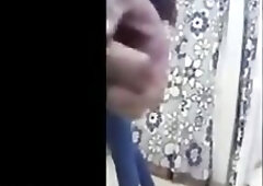 dickflash for teen in fitting room