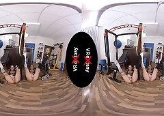 Eveline and Silvia - After Training - VReXtasy