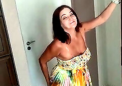 Best sex story! Licked and fucked my stepmom's pussy right on the chair on the advice of the gynecol