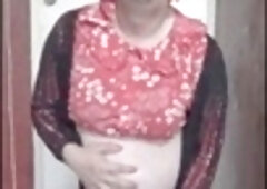 Stockings-and-suspenders, licked-of-cumshot-from-my-hand