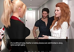 Jessica O'Neil faces evaluation from Heather and Chris during her office casting