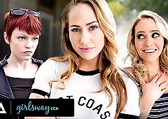 Lustful Lesbian Lust, Exploring Pleasure and Desire with Sultry Neighbors Together