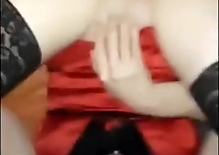 Femboy deep throats and drilled hard-core