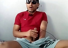 Live cam session with boys in tights and uncut dicks