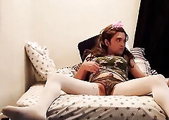 Kay desires to bang with own penis