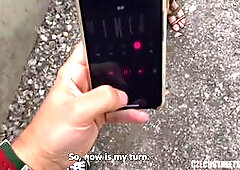 Friends, did you want to see more sex on the street? Well, here you go. The lady from the bank was such a mega-success that I made another video for y