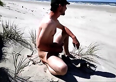 Danish Beach Wank - Denis Matern 4