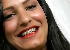 Sexy transsexual implements her wild anal dreams