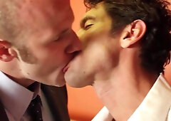 The Gay Office: Inked Cal Parker lusts hard ramming