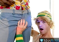 3some anal video with Kevin Ateah, Radim Valovy, and Karel Kolomaz