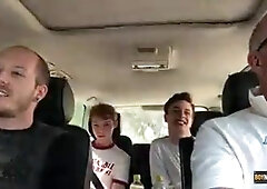 Twunks Alex Fake and Avery Monroe porked by strung up Sean Taylor