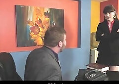 TS secretary Natalie Mars gets her every single day dose of shlong