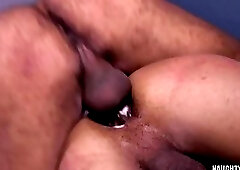 Latin gay hard fuck and cumshot