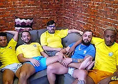 Time to witness football with buddies completed in hell