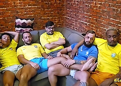 Time to witness football with buddies completed in hell