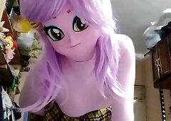 Kigurumi Wearig Lingerie Long Video
