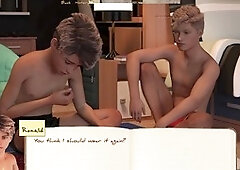 Bareback domination, gay domination and submission, straight college guys