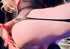 Anal Masturbation of a Bootyful Bitch, Sucking Her Nipples