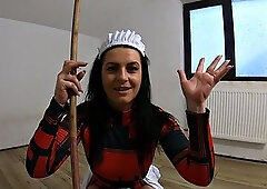 Nymphomaniac maid cleans an abandoned house ep 257 by MilfyCalla: Amateur, Latina  Pov Porn