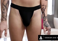 Zak Bishop - Military Hunk Dominates Obedient Gay Sub With Rough Fucking!