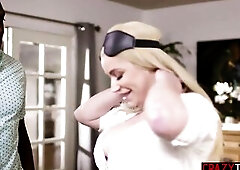 Large breasts blindfolded mother I'd like to fuck Spencer Scott enjoyed her ebony husbands specific gift after this chab left the room Blond moth