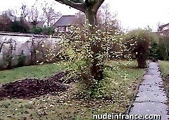 Hawt french punk bitch drilled hard and jizzed on a foot