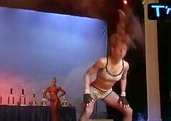 Vicki Lewis Breasts Scene  in Pushing Tin