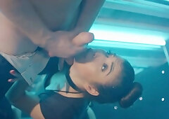 DEEPER.com: Brooklyn Gray next to Markus Dupree deepthroat