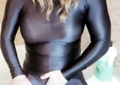 Bathing, wet underwear