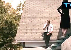 Carrie-anne Moss Sexy Scene  in Fireflies In The Garden