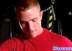 Gaybait bottom assfucked in the club